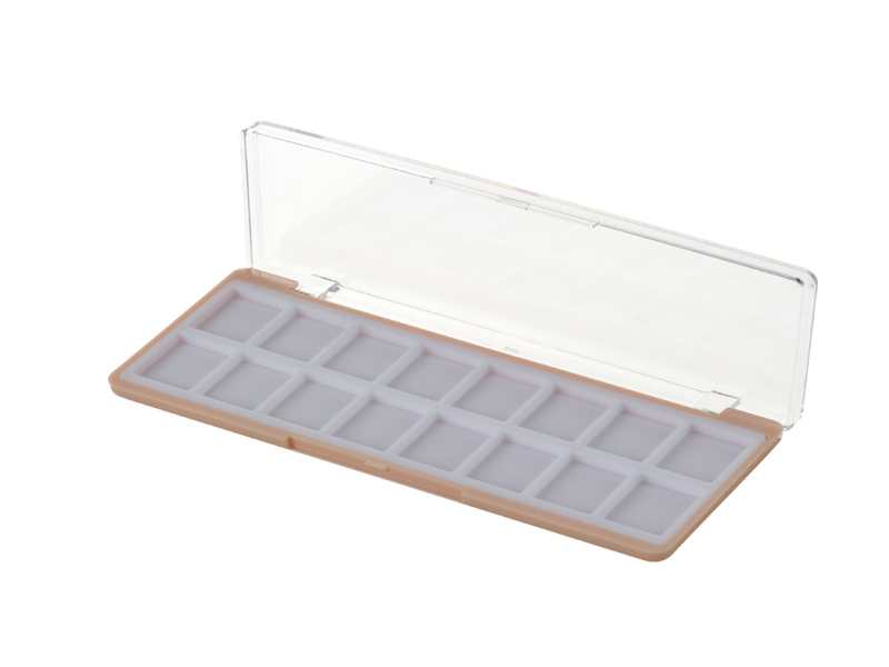 Rectangular 16 Grid Eye shadow box XQ640
