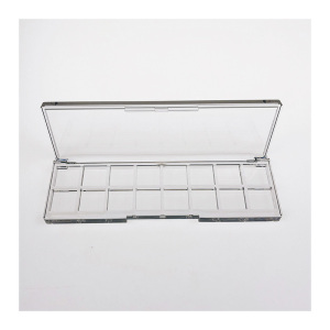 กล่องอายแชโดว์ทรงสี่เหลี่ยมใส 12 สี XQ906