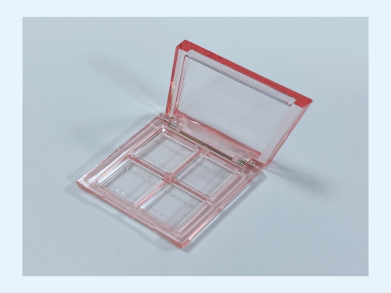 투명 사각 4색 아이섀도우 박스 XQ929
