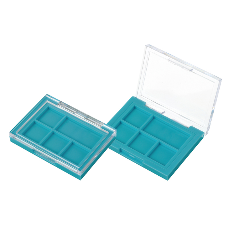 5 Colors with clear Cap Compact Eye shadow box XQ676