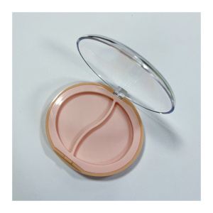 Oval Flip-Top 2 Color Eye shadow box XQ93216