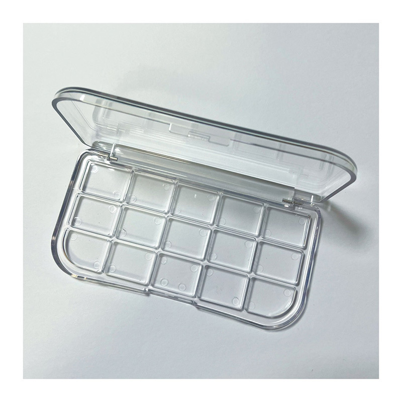 다중 구획 투명 아이 섀도우 박스 XQ948