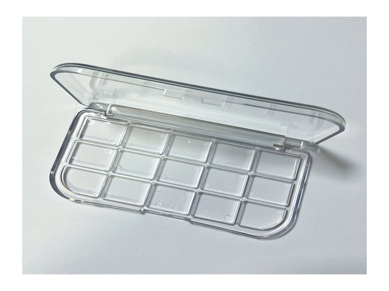 다중 구획 투명 아이 섀도우 박스 XQ948