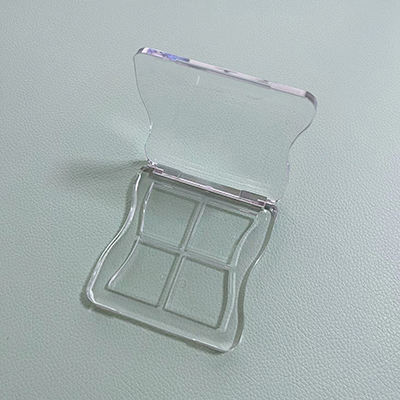 Irregular Shaped 4 Compartment Eye shadow box XQ866