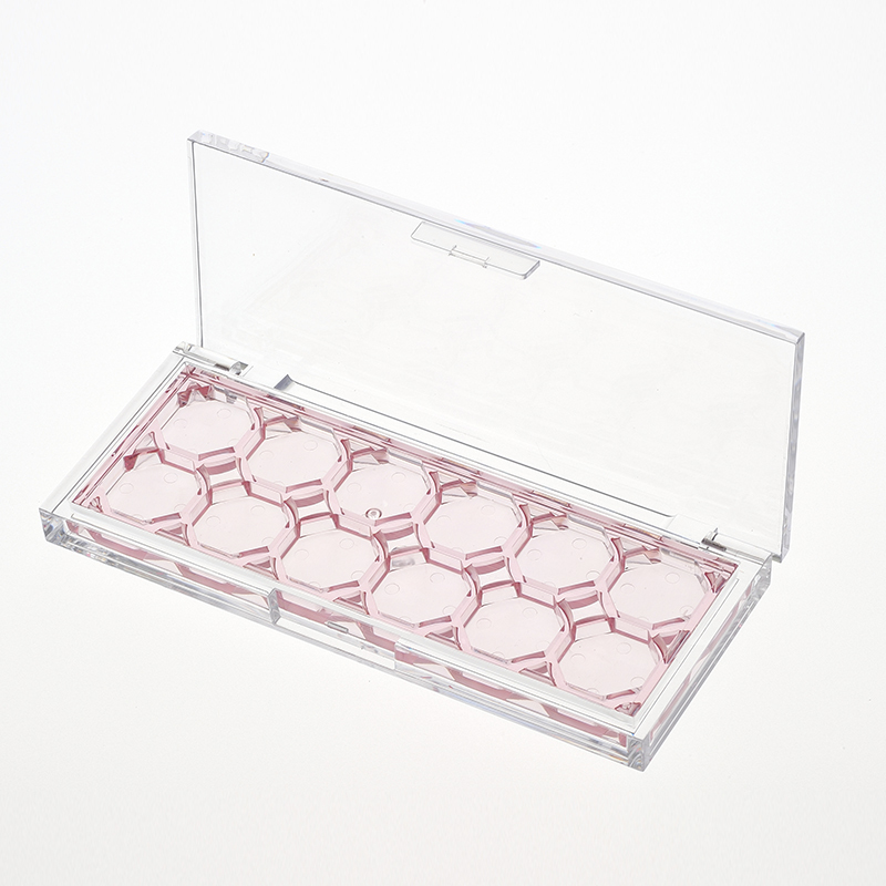Multi Color Octagonal Eye shadow box XQ625