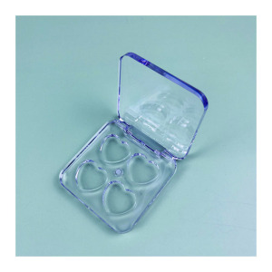 정사각형 4칸 하트 모양 아이섀도우 박스 XQ93905