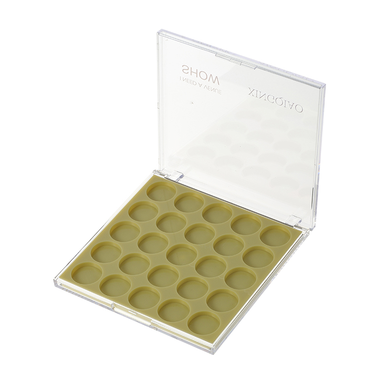 25 Color Round Flip Top Eye shadow box XQ687