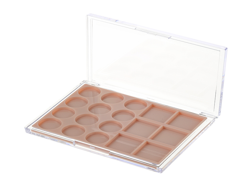 Multi Grid Refillable Flip Top Eye shadow box XQ693