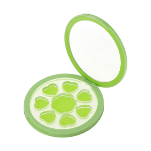 라운드 멀티 컬러 투명 뚜껑 아이 섀도우 박스 XQ660