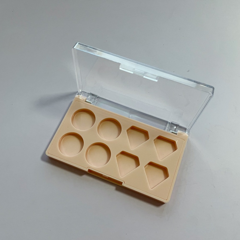 Customizable Multi Color Flip Top Eye shadow box XQ706