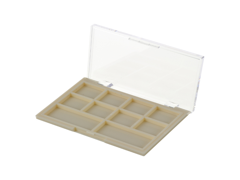 Transparent Lid 10 Grid Eye shadow box XQ667