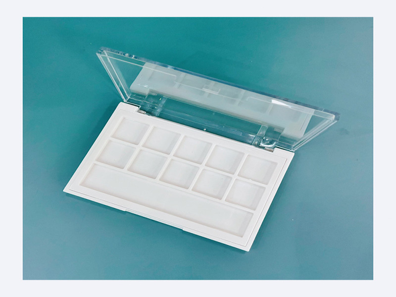 Plastic 10 Color Eye shadow box XQ860