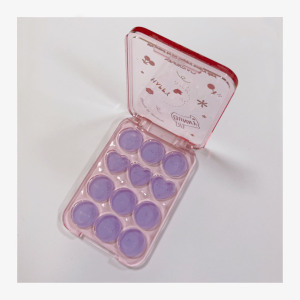 12 Color Plastic Eye shadow box XQ930