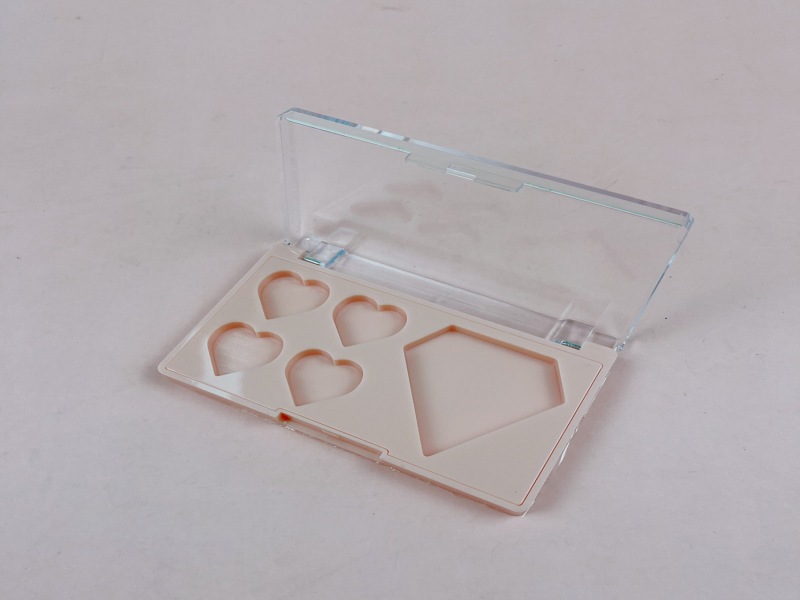 Square 5 Grid Irregular Shaped Eye shadow box XQ720