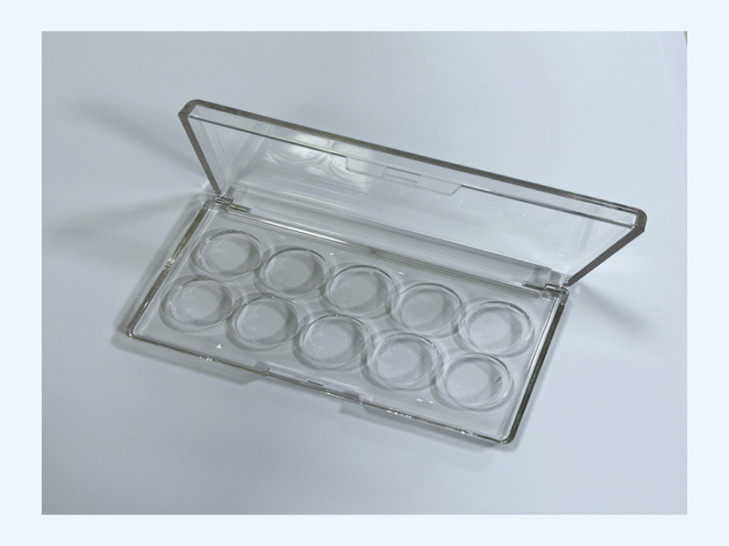 10 Color Round Cosmetic Eye shadow box XQ84803