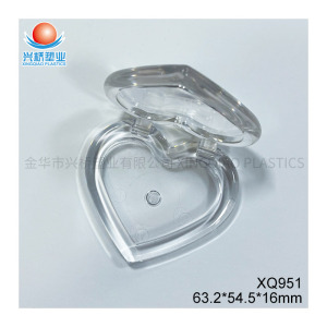 Heart-Shaped Transparent Eyeshadow box XQ951