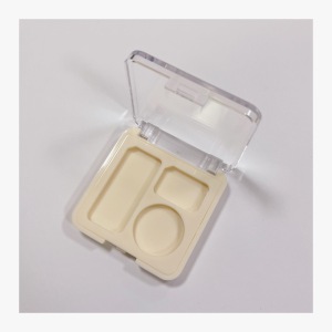 투명뚜껑 3색 사각 아이섀도우 박스 XQ93806