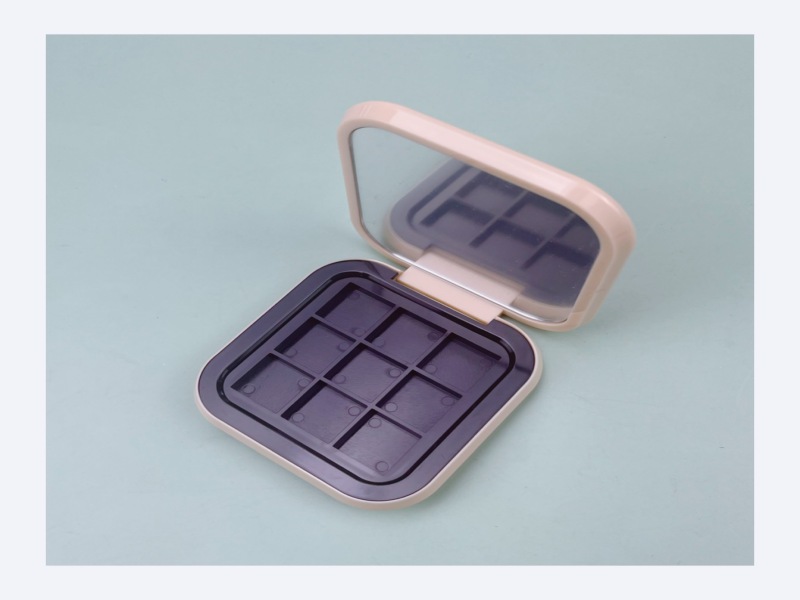 거울이 포함된 마그네틱 9색 아이섀도 박스 XQ93707