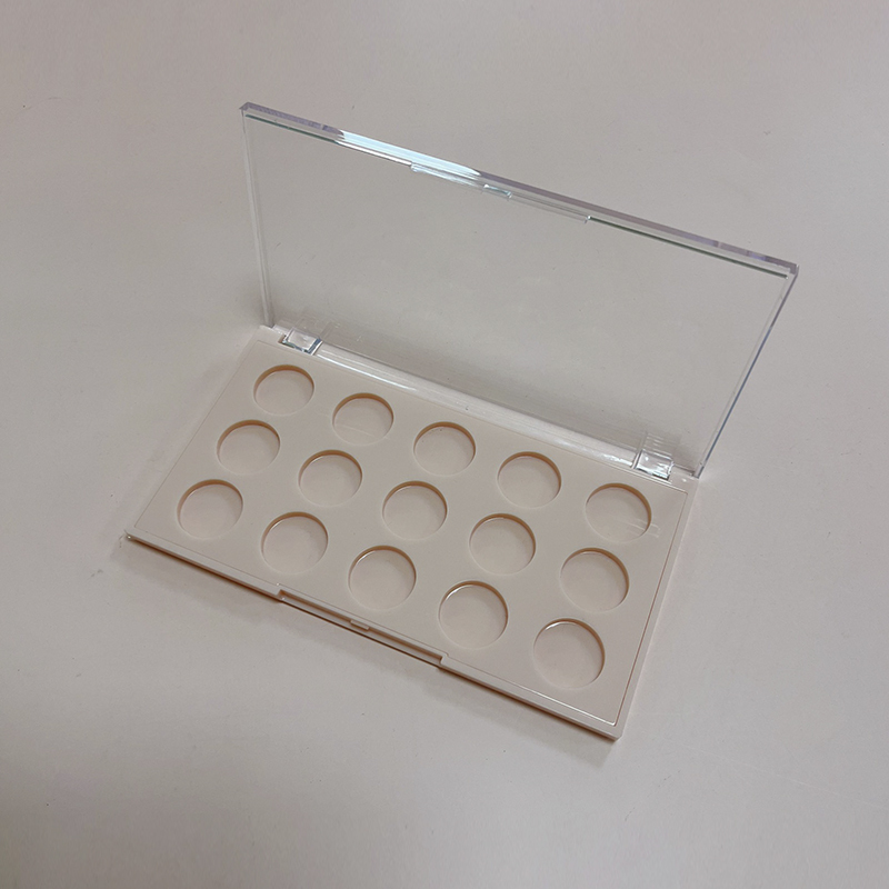 15 Color Round Empty Eye shadow box XQ753