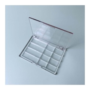 12 Compartment Transparent Eye shadow box XQ93502