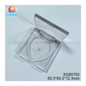 พาเลทอายแชโดว์ทรงสี่เหลี่ยมพร้อมกระทะรูปหัวใจ XQ95702