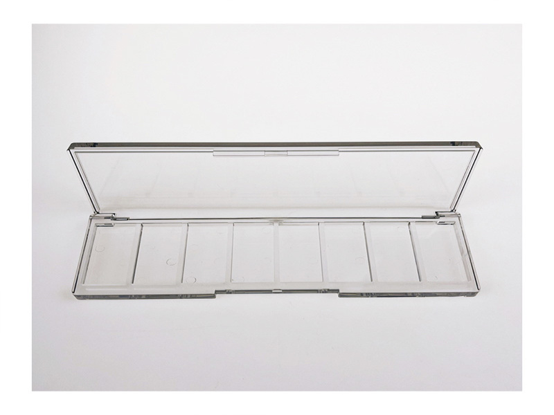 직사각형 투명 8컬러 아이섀도우 박스 XQ90602