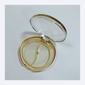 타원형 투명 이중 구획 아이 섀도우 박스 XQ91202