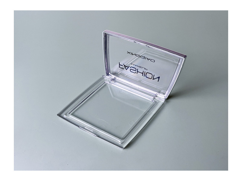Single Color Transparent Eye shadow box XQ845