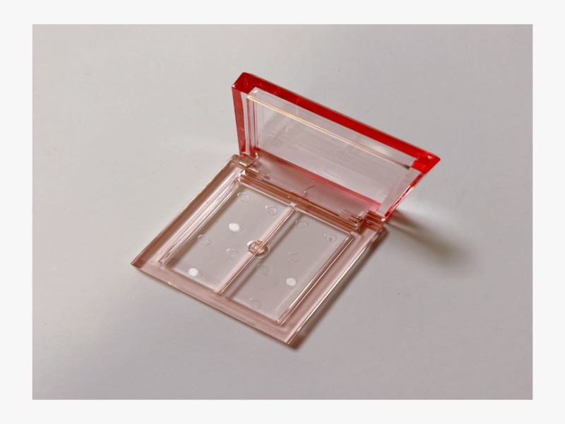 스퀘어 플립탑 2컬러 아이섀도우 박스 XQ92908