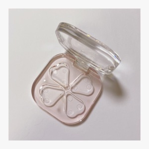 Квадратная круглая коробка теней для век 4 цветов XQ90806