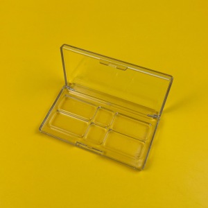 กล่องอายแชโดว์ 6 สีโปร่งใสอย่างเต็มที่ XQ885