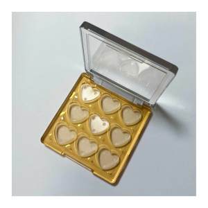 9 컬러 하트 모양의 아이 섀도우 박스 XQ91005