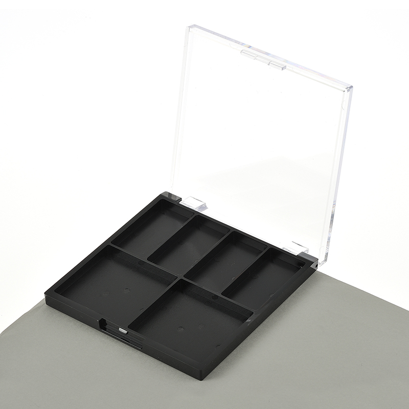6 Color Compact Empty Eyeshadow box XQ602