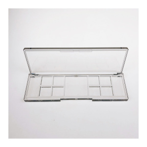 Прямоугольная прозрачная коробка для теней для век с 11 отделениями XQ90604