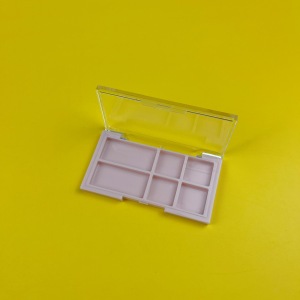 투명 뚜껑 6 그리드 아이 섀도우 박스 XQ837