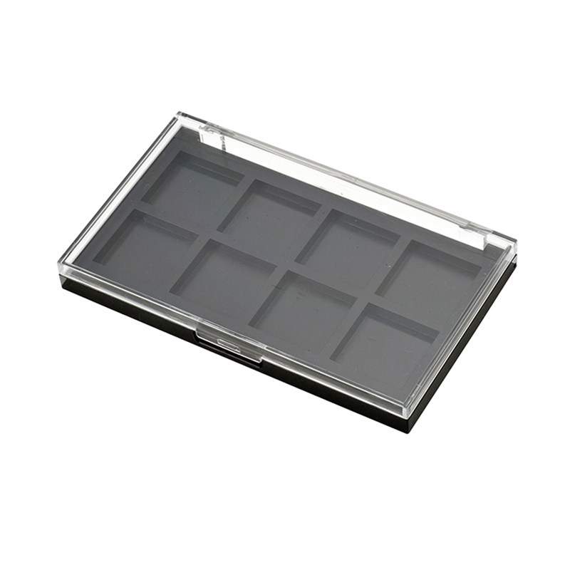 Rectangular Eye shadow box with Transparent Lid XQ110