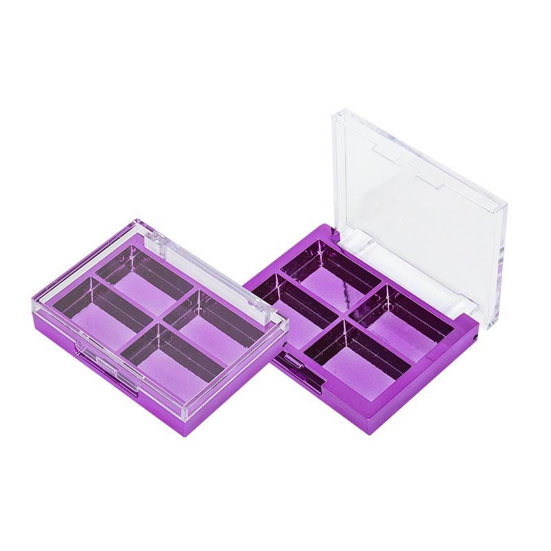 4 Color Multicolor Empty Eye shadow box XQ468
