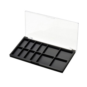 9 Holes Big Large Custom Transparent Eye shadow box XQ146