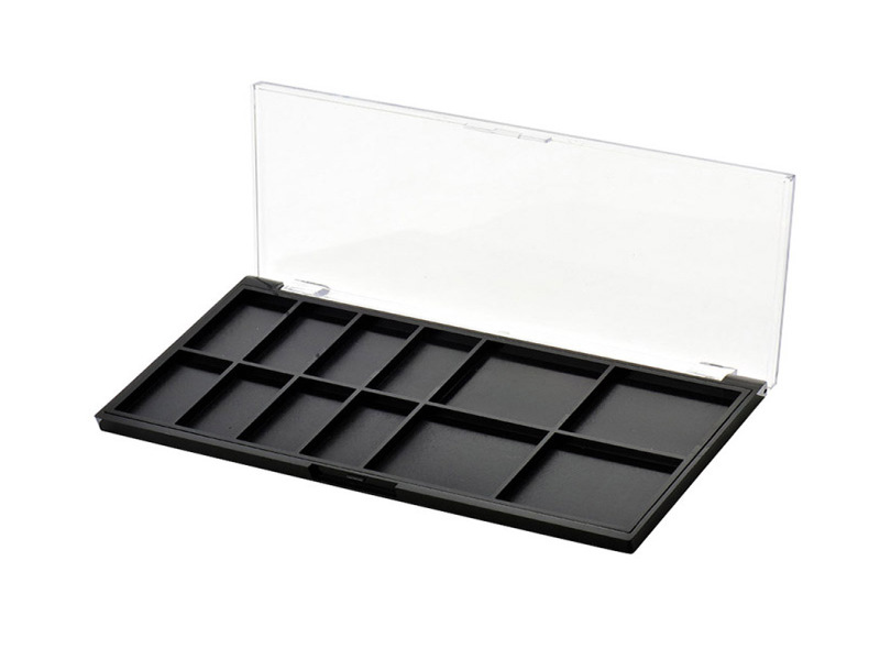 9 Holes Big Large Custom Transparent Eye shadow box XQ146
