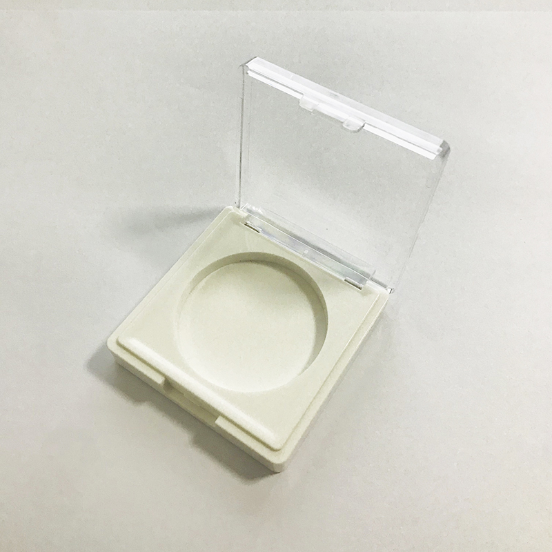 Single Color Eye shadow box with Frosted Transparent Lid XQ395