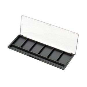 6 Grid Eye shadow box with Brush Slot XQ155