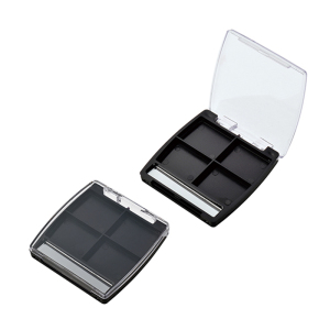 อายแชโดว์พาเลททรงสี่เหลี่ยมพร้อมฝาปิดใส XQ033