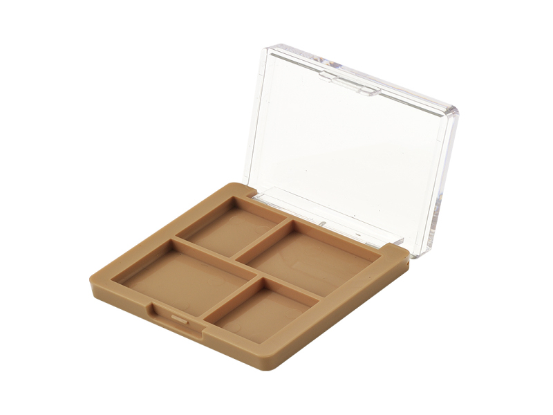 Transparent Lid 4 Color Eye shadow box XQ447
