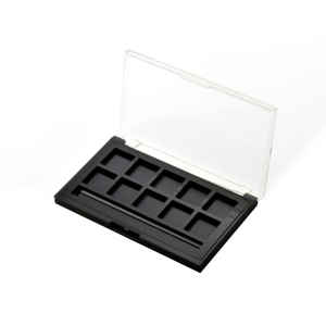 กล่องอายแชโดว์ 10 ช่องพร้อมช่องใส่แปรง XQ171