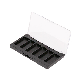 กล่องอายแชโดว์ทรงสี่เหลี่ยมพร้อมฝาปิดโปร่งใส XQ195