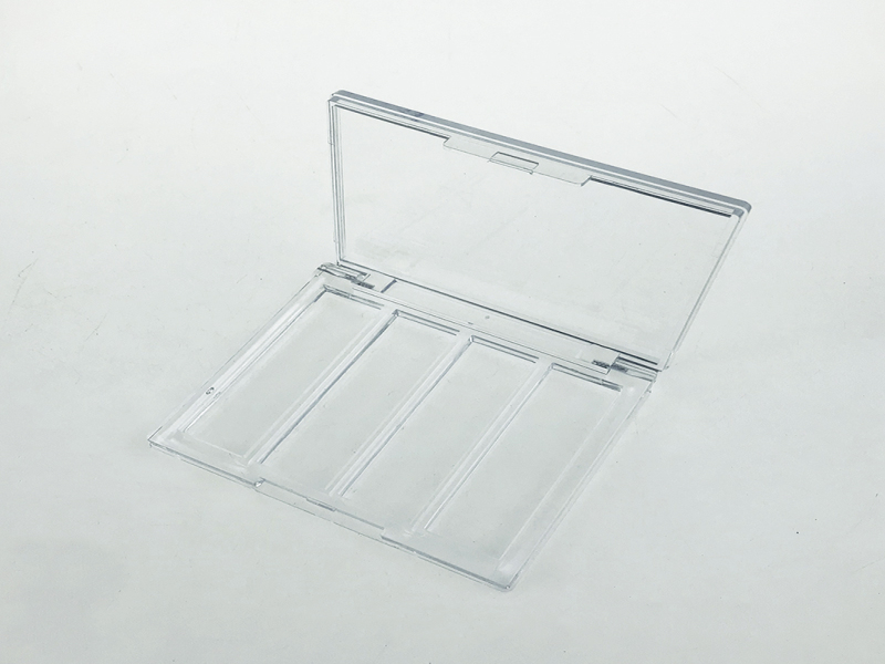 4 Colors Empty clear Eye shadow box XQ521