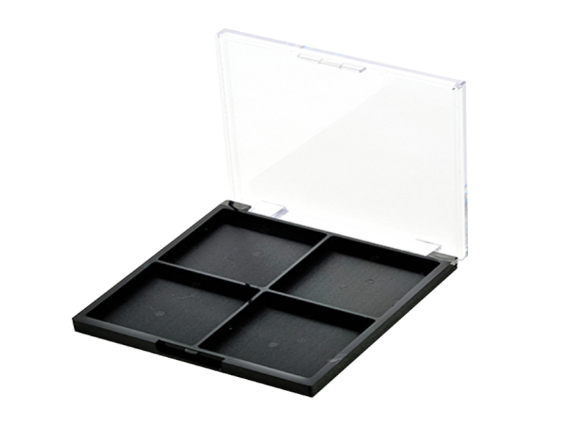 4 Color Eye shadow box with Transparent Lid XQ352