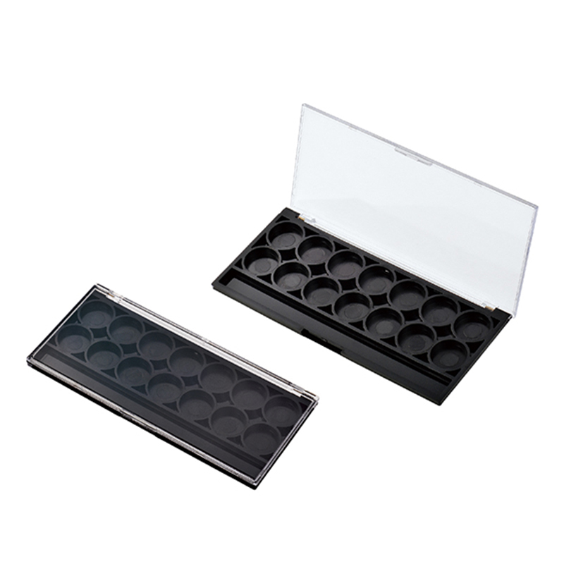 Прямоугольная палитра теней для век Clear Lid из 14 цветов XQ023