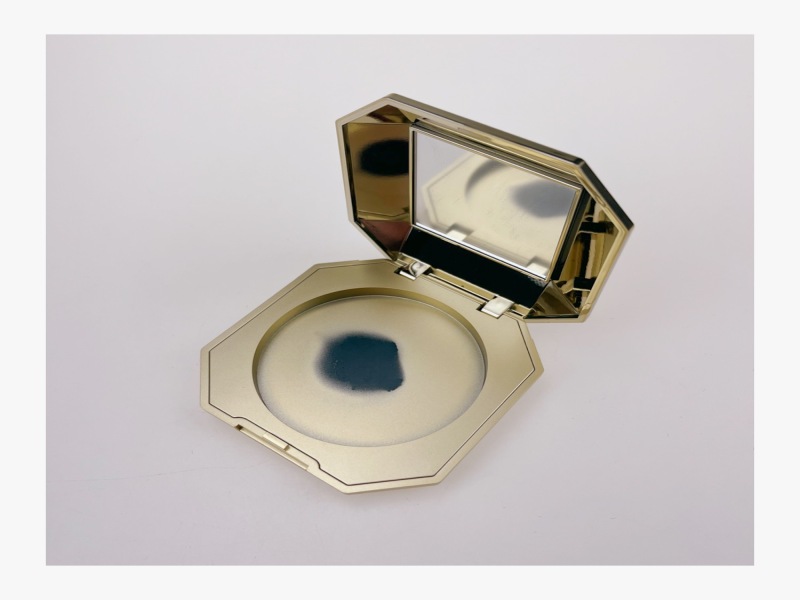 Diamond Mirror Octagonal Compact Powder Case QF073