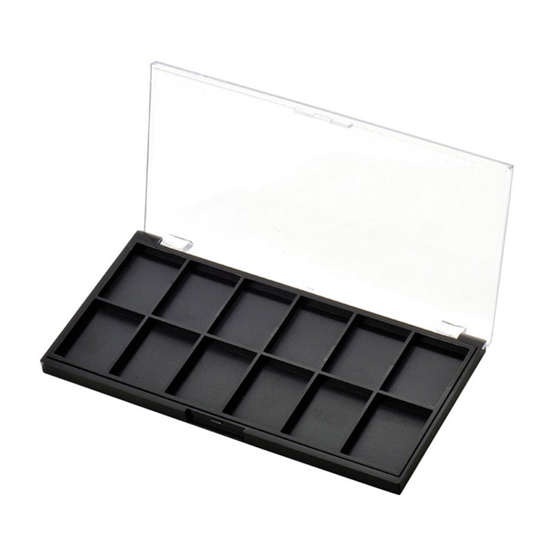 Rectangular Eye shadow box with Transparent Lid XQ132